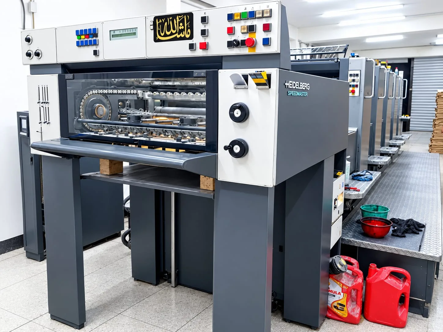Inside Anas Print House