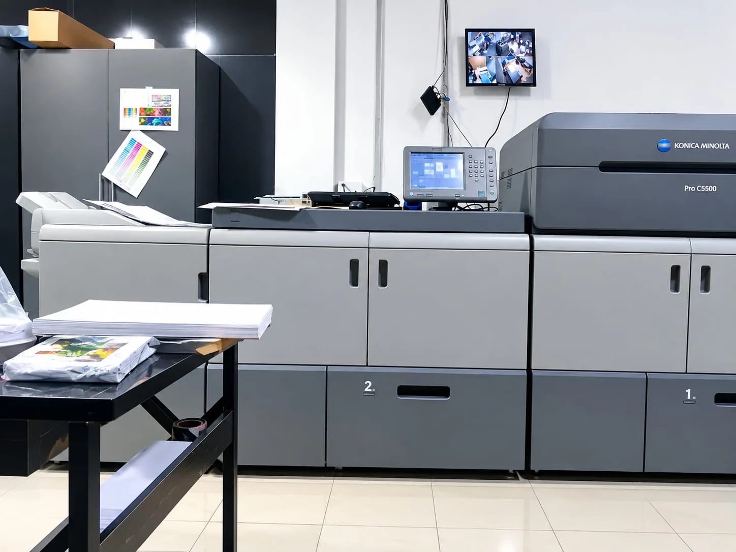 Inside Anas Print House