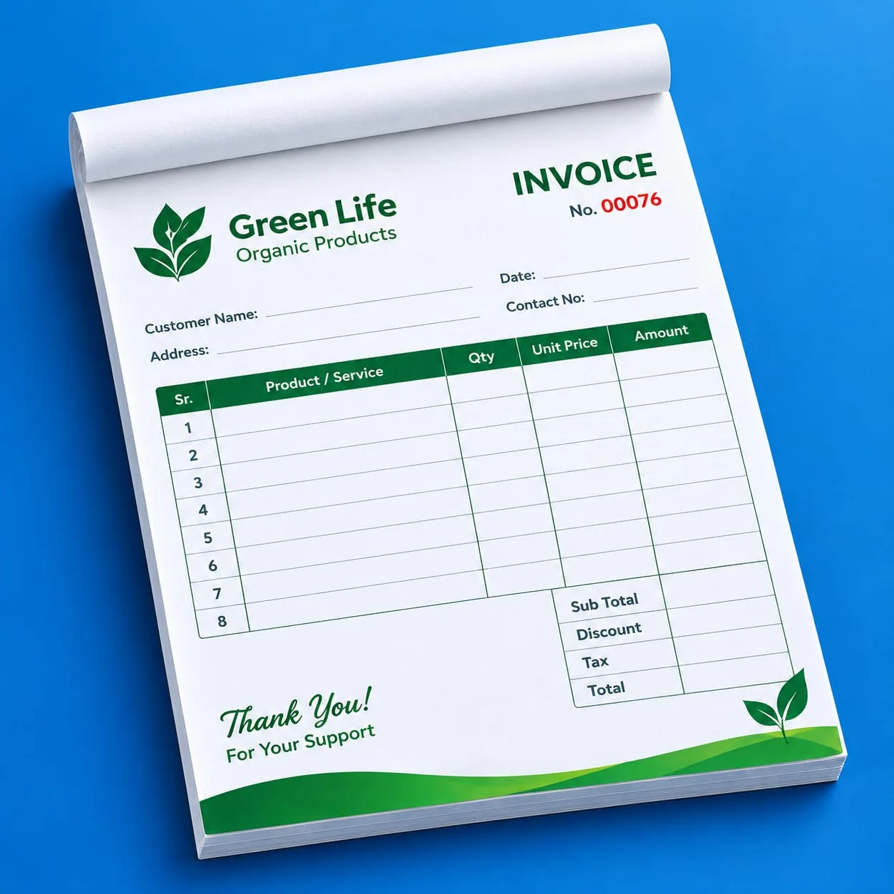 Bill Books & Invoice Pads