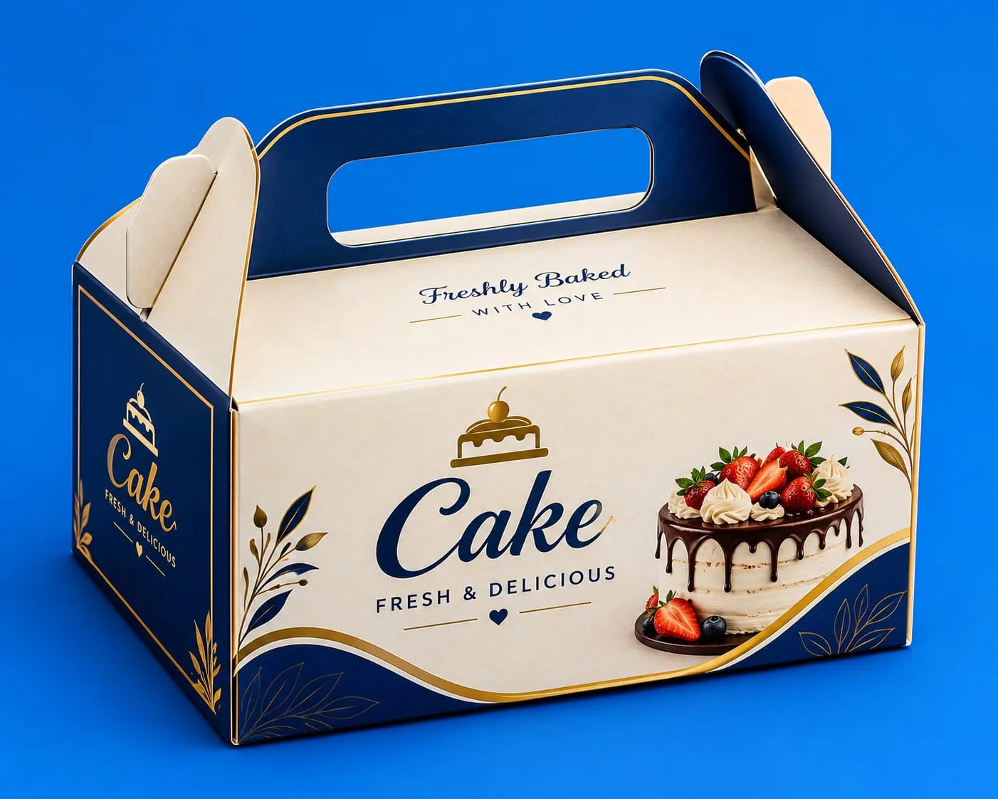 Custom Cake Boxes – Window, Handle & Regular Boxes