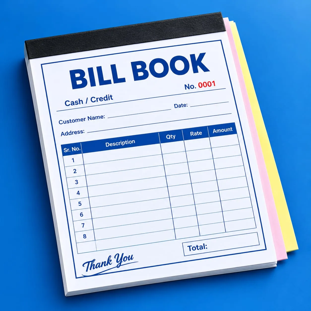 Bill Books & Invoice Pads