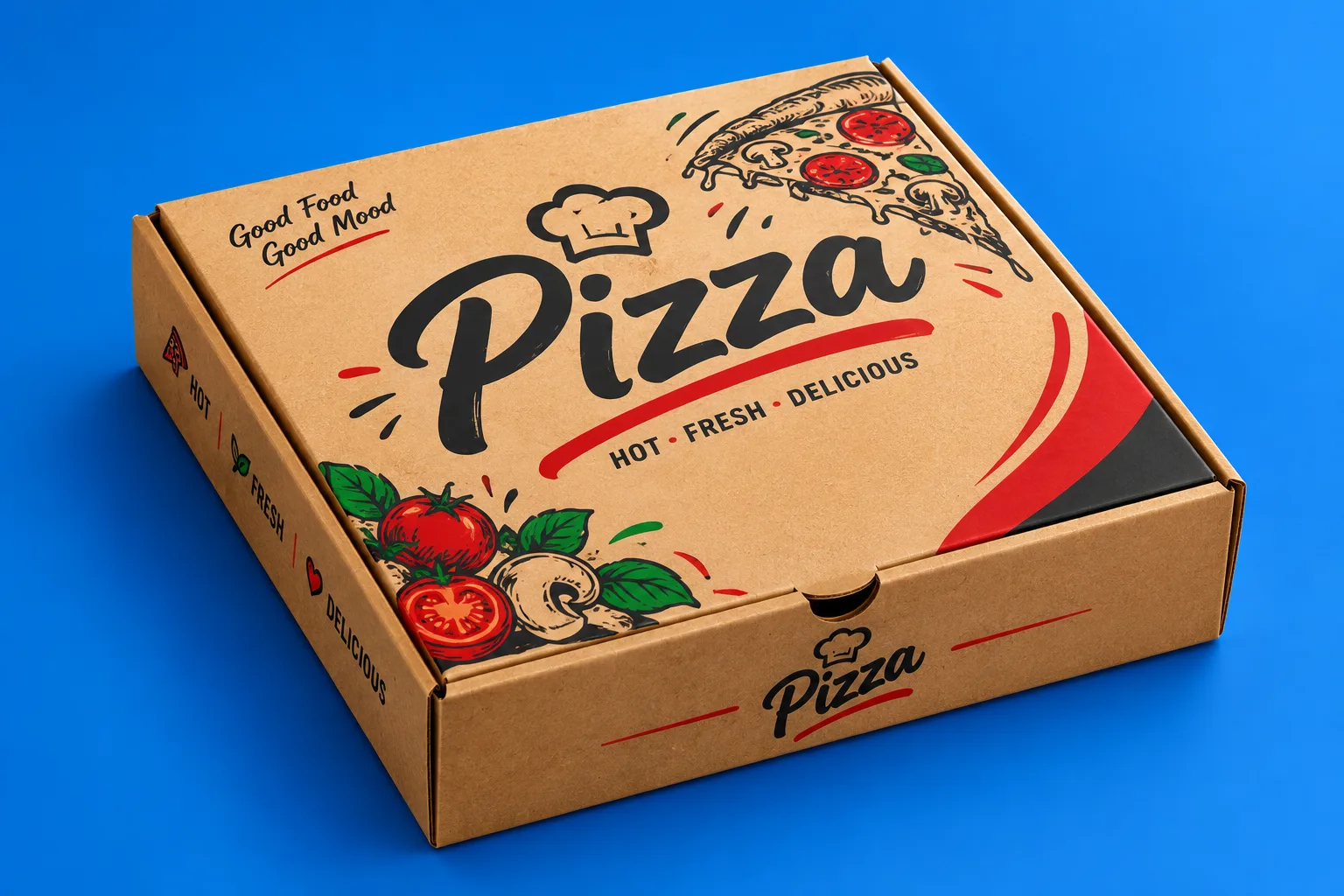 Pizza Boxes - Art Card & Corrugated Boxes