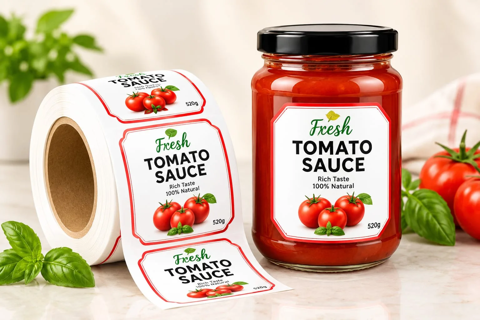 Custom Product Labels & Stickers Printing