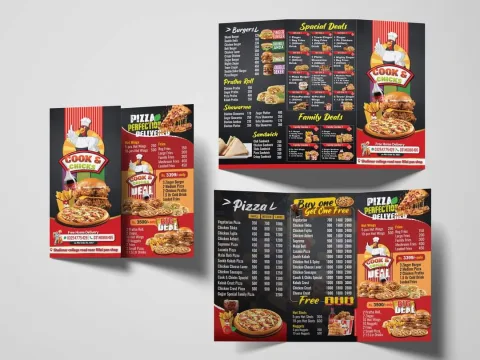 Restaurant Menu Cards